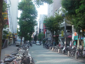 �]��w�O�̒��̕��i�B