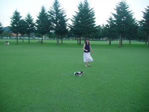 �v���Ԃ�Ɏv�������葖����܂����B